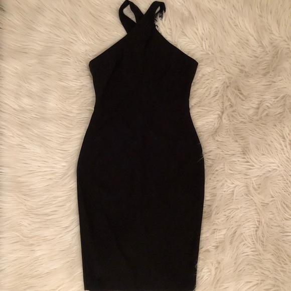Likely Carolyn Black Halter Dress NWOT - Picture 2 of 6